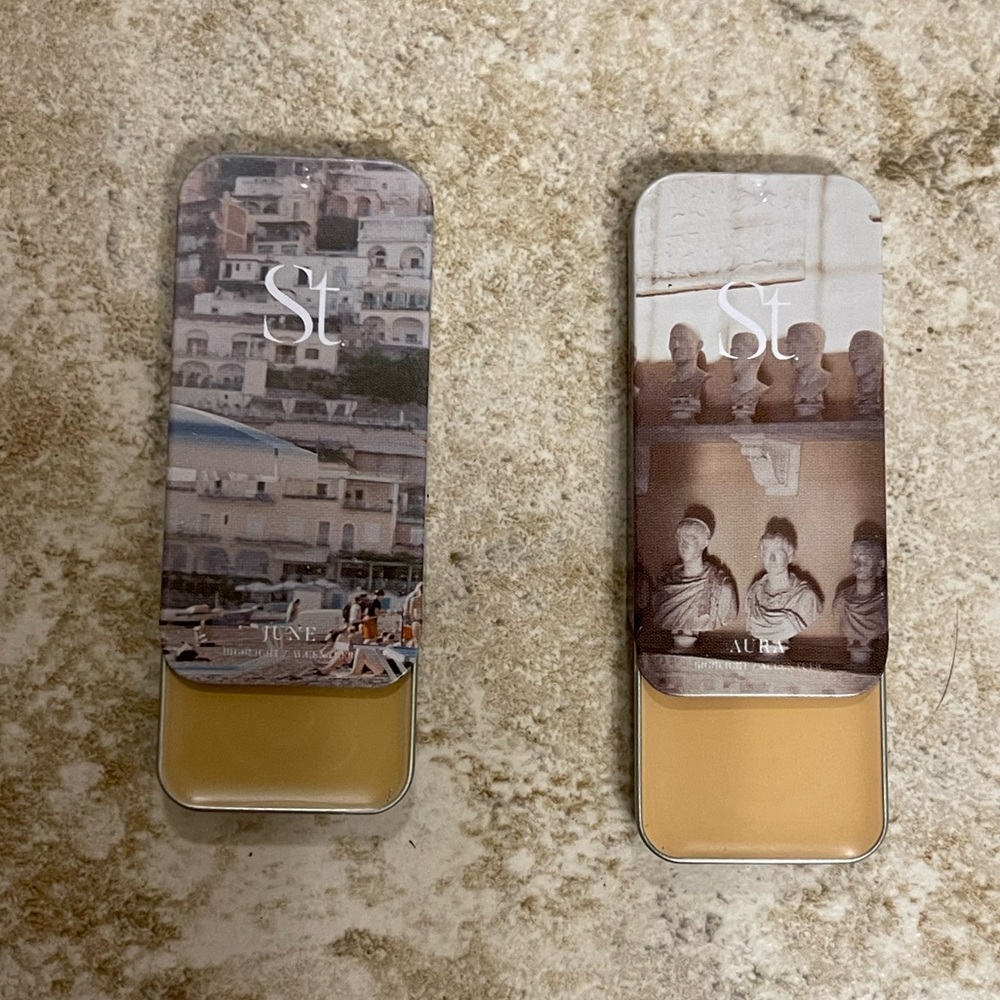 Seint Beauty Highlight (foundation/concealer) COLORS JUNE and AURA
